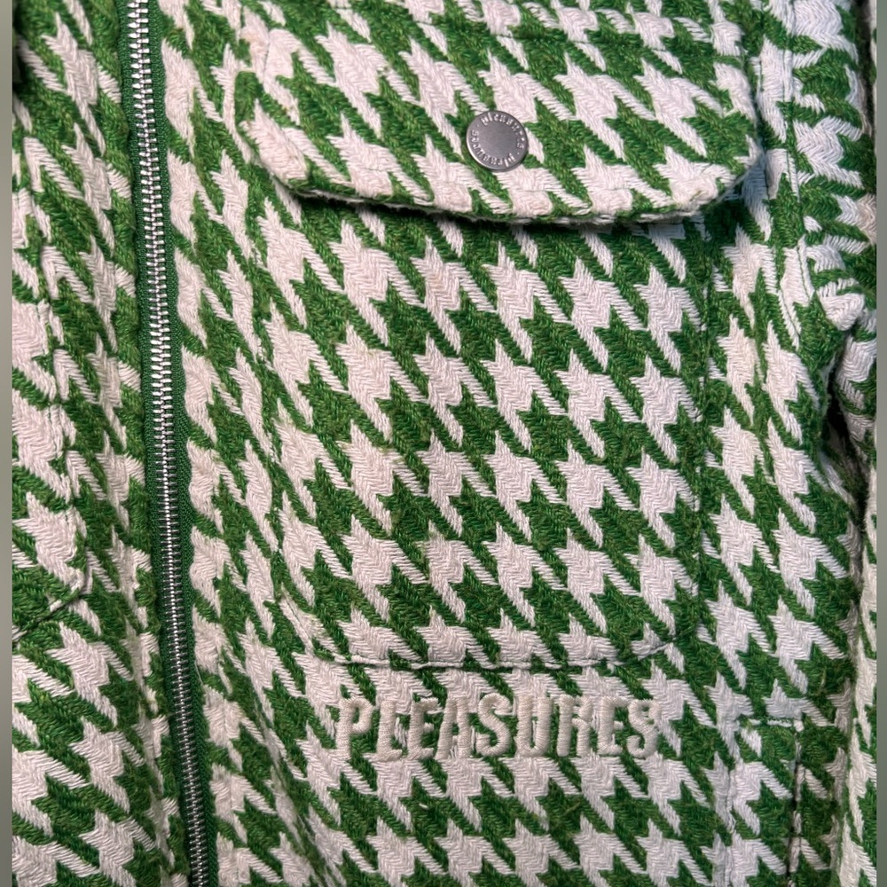 Houndstooth zip up by Pleasures